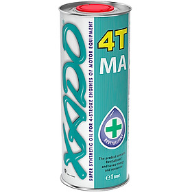 Nhớt động cơ xe máy XADO Atomic OIL SAE 10W-40 4T JASO MA/MA2 API SL 1 Lít
