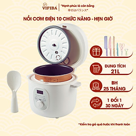 Mua Nồi Cơm Điện Mini Thông Minh 10in1 Hàng Chính Hãng VIFIBA  Chức Năng Hẹn Giờ Nấu Cơm  Cho 1 - 2 người ăn
