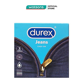 Bao Cao Su Durex Jeans Easy-On 3 Cái