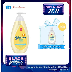 Sữa tắm gội toàn thân Johnson's Baby (500ml)