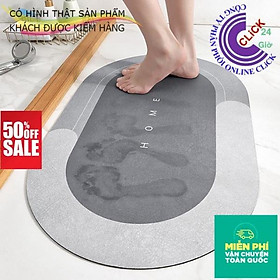 Mua Thảm Lau Chân Silicon Siêu Thấm Cực Nhanh Mềm Mịn Chống Trơn Trượt Thảm Lót Sàn Nhà Tắm Siêu Bền - Hàng Cao Cấp