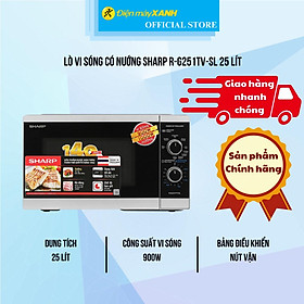 Mua Lò vi sóng có nướng Sharp R-G251TV-SL 25 lít  - Hàng Chính Hãng