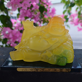 Tượng Phật Di Lạc trang trí Ô tô bàn làm việc phong thủy - T056
