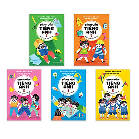 Combo Đánh Vần Tiếng Anh - Dành Cho Học Sinh Tiểu Học (Trọn Bộ 5 Tập)