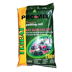 Đất hữu cơ trồng cây đa dụng - Đất sạch giàu dinh dưỡng cao cấp Tribat Promix ( 20 dm3 ) - Premium potting soil