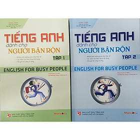 Combo 2 tập Tiếng Anh Dành Cho Người Bận Rộn