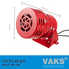 Mua CÒI HỤ XÉ GIÓ BÁO ĐỘNG MS-190  110dB - CÁC NGUỒN 220V  24V DC (tùy chọn)