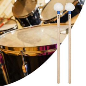 2 Pieces Percussion Mallet Sticks for Bells Instrument Parts Accessories