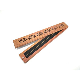 Mua Hộp Gỗ Chuyên Đốt Nhang Trầm Hương - Có Nam Châm Tự Hít