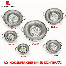 Mua Rổ inox Super Chef 19.5cm 2 quai SC-PHB0220