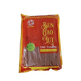 Bún gạo lứt Cao Tuyền 500g, đặc sản Cao Bằng, thơm ngon, bổ dưỡng, tốt cho sức khỏe, làm từ 100% bột gạo lứt Huyết Rồng