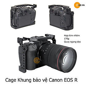 Mua Cage Ca-non EOS R - Khung bảo vệ Rig kiêm quay ngang dọc