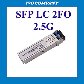 Module SFP LC 2FO 2.5Gbps Single Mode Dual Fiber
