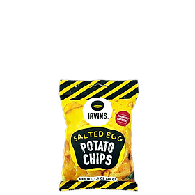 Khoai tây trứng muối 30g IRVINS - Mini Salted Egg Potato Chips 30g