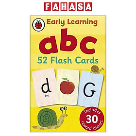 Sách ngoại văn: ABC 52 Flash Cards - Early Learning