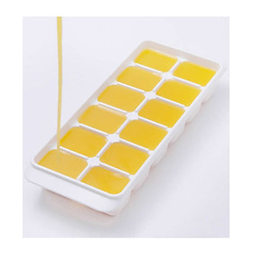Khay Đựng Đồ Ăn Dặm Cho Bé Có Nắp Đậy (12 Ngăn) - Nội Địa Nhật Bản