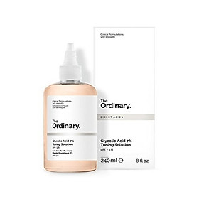 Nước hoa hồng tẩy da chết AHA The Ordinary Glycolic Acid 7% Toning Solution - 240ml