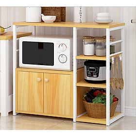 Kệ để đồ nhà bếp 170-2 loại gỗ lõi xanh phủ melamine chống nước, để được lò vi sóng lò nướng nồi cơm điện hàng được sản xuất tại Việt Nam