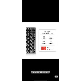 Mua Bàn phím cơ không Dây IKBC w200 Cherry Swich new 100% hàng chính hãng