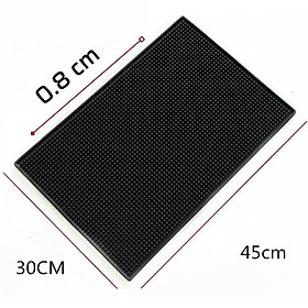 Mua Thảm trải bar thảm lót quầy pha chế 30x45cm 3 size pha Espresso cafe rang xay tấm lót cao su chống rỉ nước