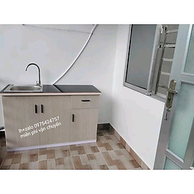 Mua Tủ bếp sẵn bồn mặt gạch