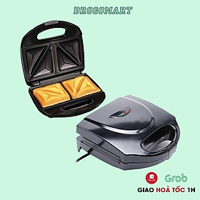 Mua Máy kẹp bánh mì sáng  Máy ép bánh Sandwich Nikai - kẹp nướng bánh bảo hành 6 tháng