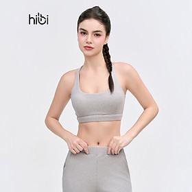 Áo bra tập Yoga Gym Hibi Sports BA520, kiểu 2 dây lưng tam giác, kèm mút ngực, chất vải cao cấp