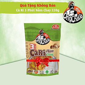 Quà Tặng Không Bán - Cà Ri 3 Phút Nấm Chay 220g