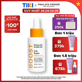 Tinh Chất Chống Lão Hóa Chứa Vitamin C Paula's Choice Resist C15 Super Booster (20ml)