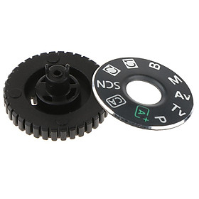 Top Cover Function Dial Mode Button + Interface Cap Repair for EOS 6D