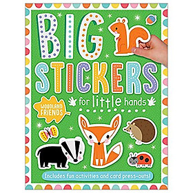 Hình ảnh Big Stickers For Little Hands Woodland Friends