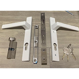 Mua Khóa tay gạt cửa nhôm hệ 700/ sắt hộp 3x6 KSAITE HS523