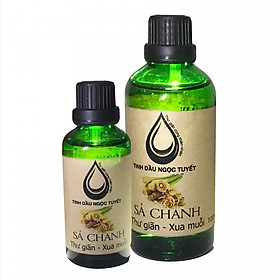 Combo 2 chai tinh dầu sả chanh thư giản và khử mùi Ngọc Tuyết 100mlx30ml