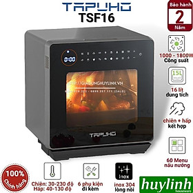 Mua Nồi chiên - hấp hơi nước siêu nhiệt Tapuho TSF16 - Dung tích 16 lít - 60 Chức năng cài sẵn - Công suất 1000 + 1800W - Hàng chính hãng