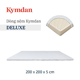 Nệm cao su thiên nhiên Kymdan Deluxe 200 x 200 x 05cm SFM