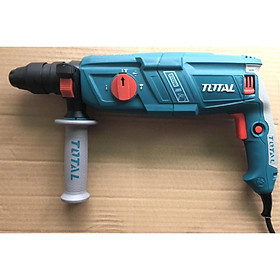 Máy khoan đục 3 chức năng Total 800W TH308266-2 có đảo chiều + 1 đầu khoan thay thế