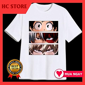 HOT - 2 Mẫu áo thun My Hero Academia - Boku No Hero Anime độc đẹp giá rẻ cổ tròn tay ngắn