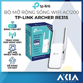 Bộ Mở Rộng Sóng Wifi Mesh TP-Link RE315 Chuẩn AC1200 - HÀNG CHÍNH HÃNG