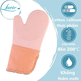 Mua Găng Tay Cách Nhiệt Bằng Cotton Và Silicone Dùng Làm Bếp Và Nấu Nướng