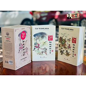 Hình ảnh sách (Trọn bộ boxset 2 tập, kèm tranh minh họa in màu) (Eiji Yoshikawa - Tiểu thuyết gia lịch sử xuất sắc nhất Nhật Bản) TAIKO - TRĂM NĂM MỘT GIẤC CƠ ĐỒ – Eiji Yoshikawa - Nguyễn Đăng Thuần dịch - Huy Hoang Books phát hành - Nxb Văn Học (Bìa mềm)