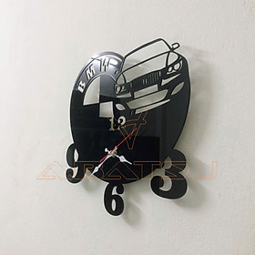Mua ĐỒNG HỒ TREO TƯỜNG HÌNH – MÓN PHỤ KIỆN ĐẲNG CẤP CHO NGƯỜI YÊU XE
