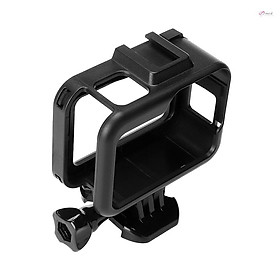 Khung Bảo Vệ Màu Đen Có Ổ Cắm Tháo Gỡ Nhanh Kèm Ốc Vít Cho GoPro Hero 8