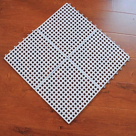 Mua Combo 6 Tấm thảm nhựa ghép cao cấp chống trơn trượt nhà tắm (1 miếng 30x30cm) màu ngẫu nhiên
