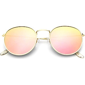 Men's Casual Colorful Eyeglasses Round Color Flim Classic Eyewear Sunglasses