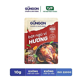 Bột ngũ vị hương GUNGON tẩm ướp thịt gà, bò chế biến các món xào, chiên