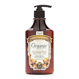 Sữa Dưỡng Thể Relaxing Olive Body Essence Lotion Organia (400ml)