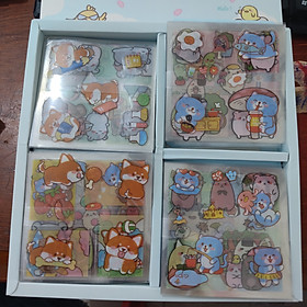 1 Họp 400 hình dán, sticker đủ mầu