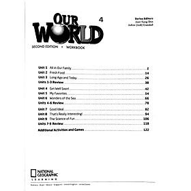 Download sách Our World 2nd Edition American English 4 Workbook