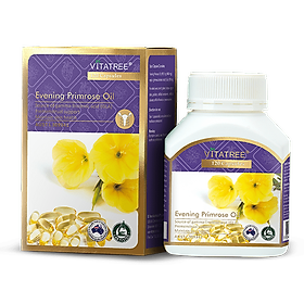 Tinh Dầu Hoa Anh Thảo VITATREE EVENING PRIMROSE OIL 120 Viên