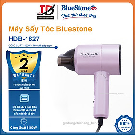 Máy sấy tóc Bluestone HDB-1827 , Công Suất 1100W , Bảo hành điện tử 2 năm, Hàng chính hãng